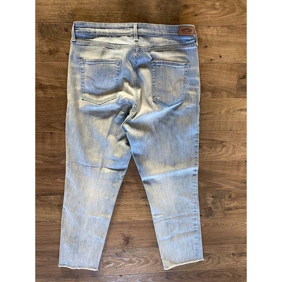 Levi's Levi Strauss Signature High Rise Ankle Straight Jeans Women's Size 18 - Picture 2 of 6